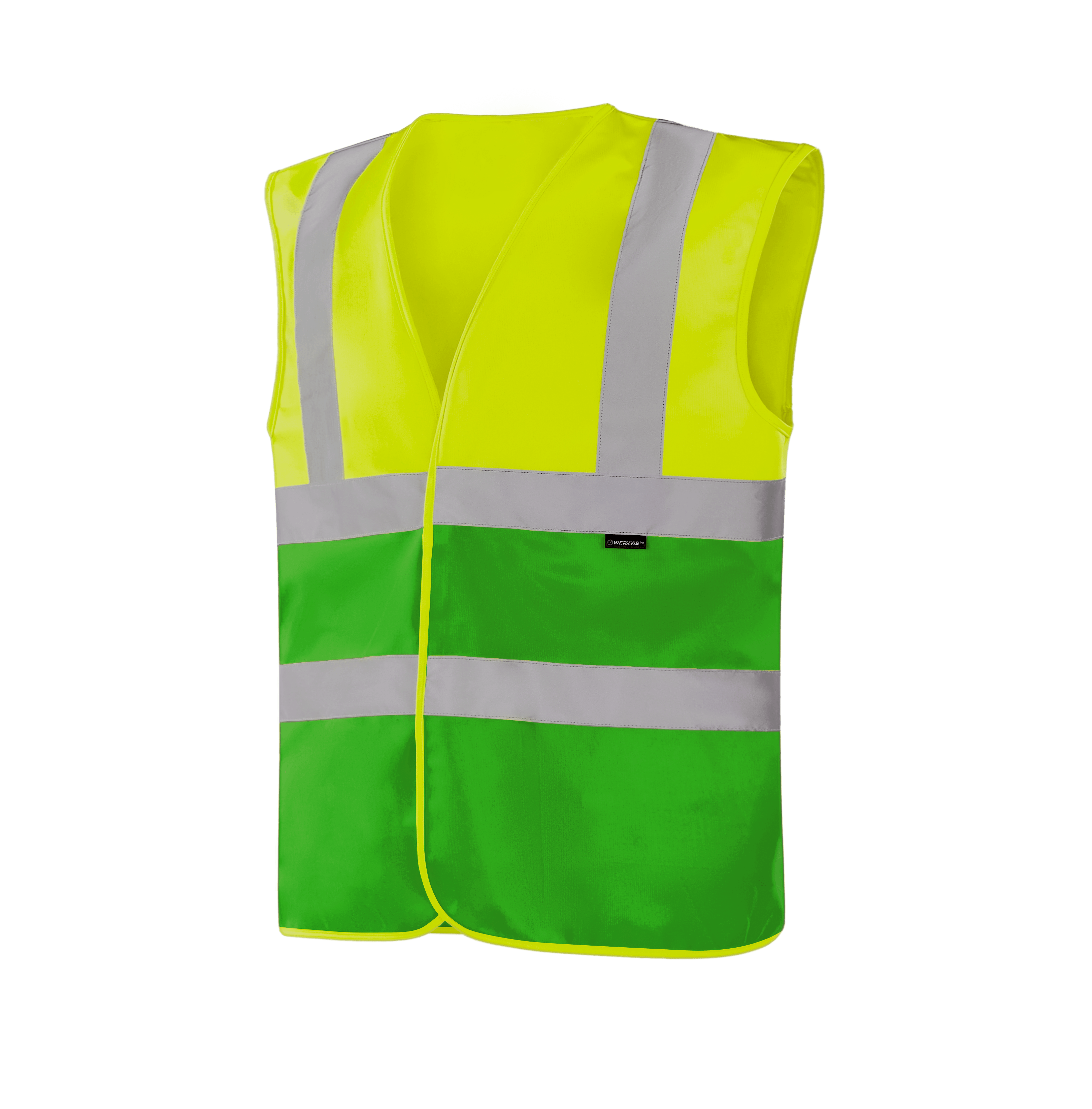WV203 SAARBRUCKEN hi-vis yellow-green vest, other colors meet EN ISO 20471 Class 1